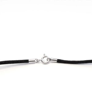 Kordel-schwarz-silber